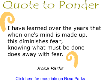 Quote to Ponder: