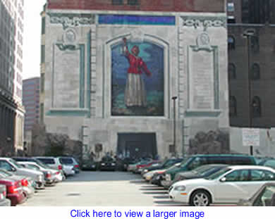 Art: Lantern of Liberty - Harriet Tubman Wall Mural 