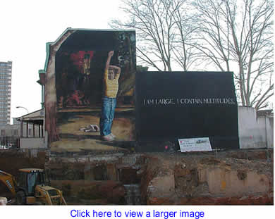 Art: Boy With Raised Arm Wall Mural By Sidney Goodman