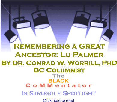 Remembering a Great Ancestor: Lu Palmers - In Struggle Spotlight