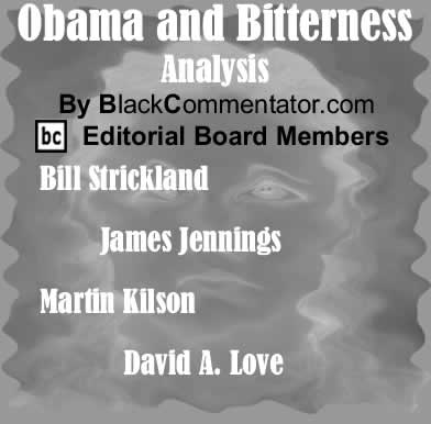 Obama and Bitterness - Analysis