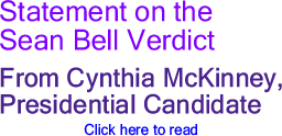 Statement on the Sean Bell Verdict