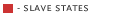 Map Key: Slave States