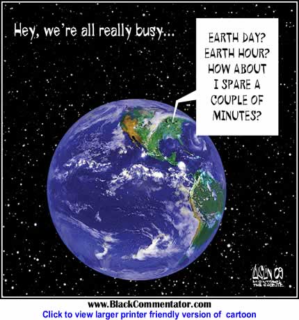 Political Cartoon: Earth Day By Aislin, The Montreal Gazette