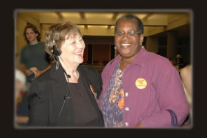 Marilyn with Kucinich