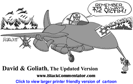 Political Cartoon: David and Goliath The Updated By Mark Hurwitt