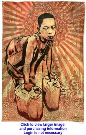 Art: L.E.A.D. UGANDA By Shepard Fairey