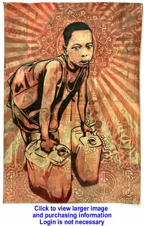 Art:  L.E.A.D. UGANDA By Shepard Fairey