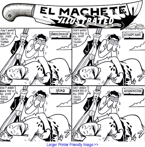 Political Cartoon: You'll Thank Me By Eric J. Garcia