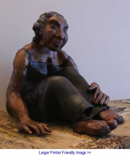 BlackCommentator.com - Art: Lady Wisdom By Margaret Warfield, Atlanta GA