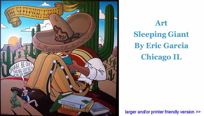 Art - Sleeping Giant By Eric Garcia, Chicago IL