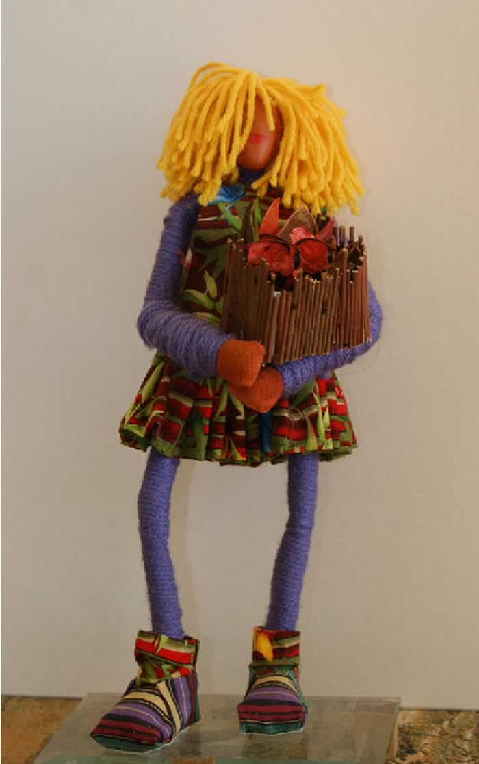 BlackCommentator.com Art: Hope - A Soft Sculptured Doll By Margaret Warfield, Atlanta GA