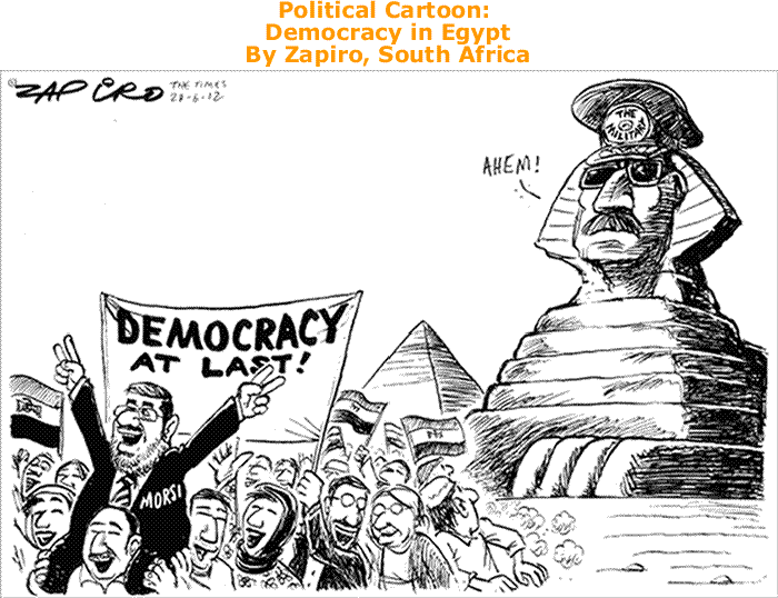 political cartoon democracy