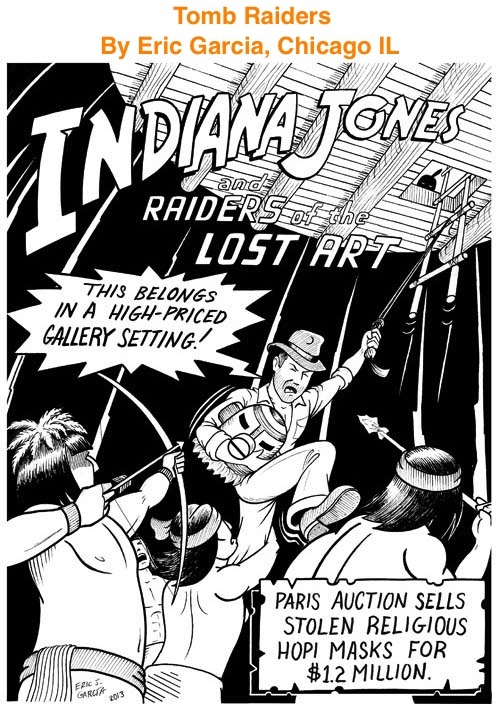 BlackCommentator.com: Tomb Raiders - Political Cartoon By Eric Garcia, Chicago IL