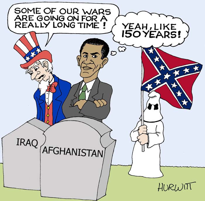 BlackCommentator.com July 23, 2015 - Issue 616: Wars - Political Cartoon By Mark Hurwitt, Brooklyn NY