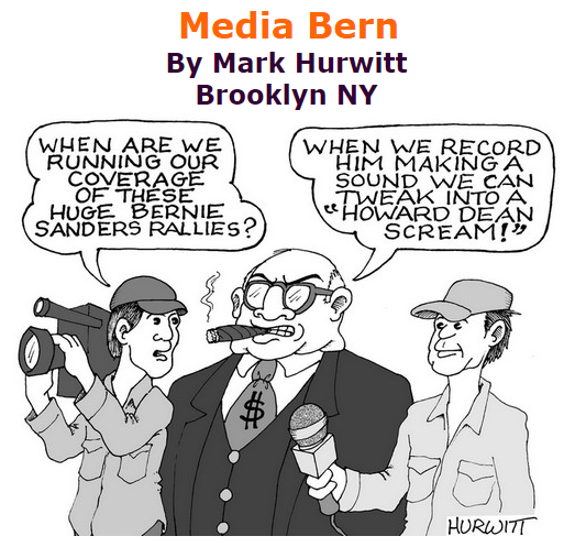 BlackCommentator.com September 03, 2015 - Issue 619: Media Bern - Political Cartoon By Mark Hurwitt, Brooklyn NY