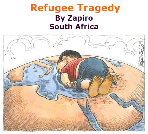 BlackCommentator.com September 17, 2015 - Issue 621: Refugee Tragedy - Political Cartoon By Zapiro, South Africa