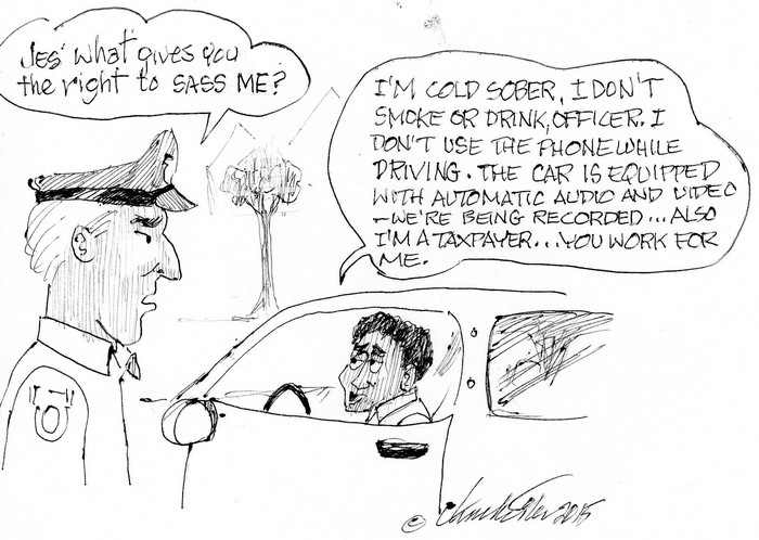 BlackCommentator.com October 08, 2015 - Issue 624: Tax Paying Citizen - Political Cartoon By Chuck Siler, Carrollton TX