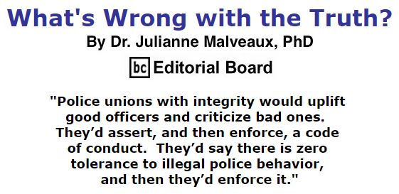 BlackCommentator.com November 19, 2015 - Issue 630: What's Wrong with the Truth? By Dr. Julianne Malveaux, PhD, BC Editorial Board
