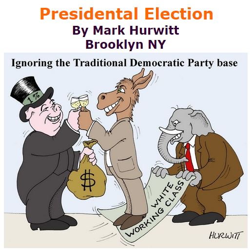 BlackCommentator.com November 11, 2016 - Issue 674: Presidental Election - Political Cartoon By Mark Hurwitt, Brooklyn NY