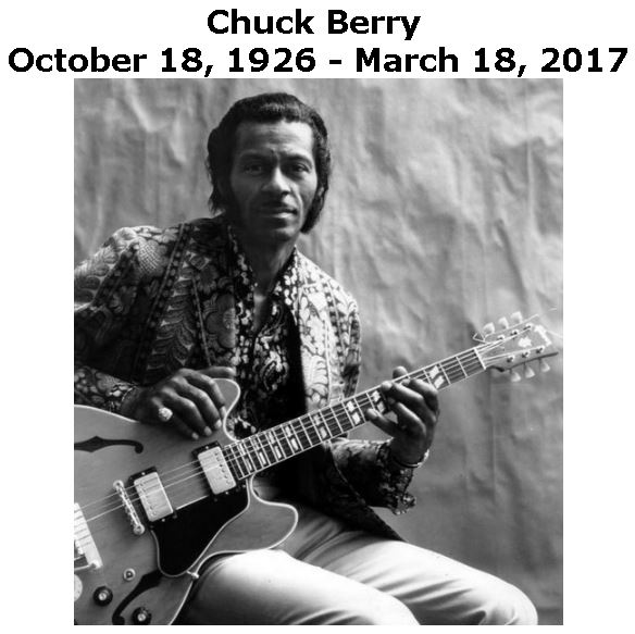 BlackCommentator.com March 23, 2017 - Issue 691: Chuck Berry - October 18, 1926 - March 18, 2017