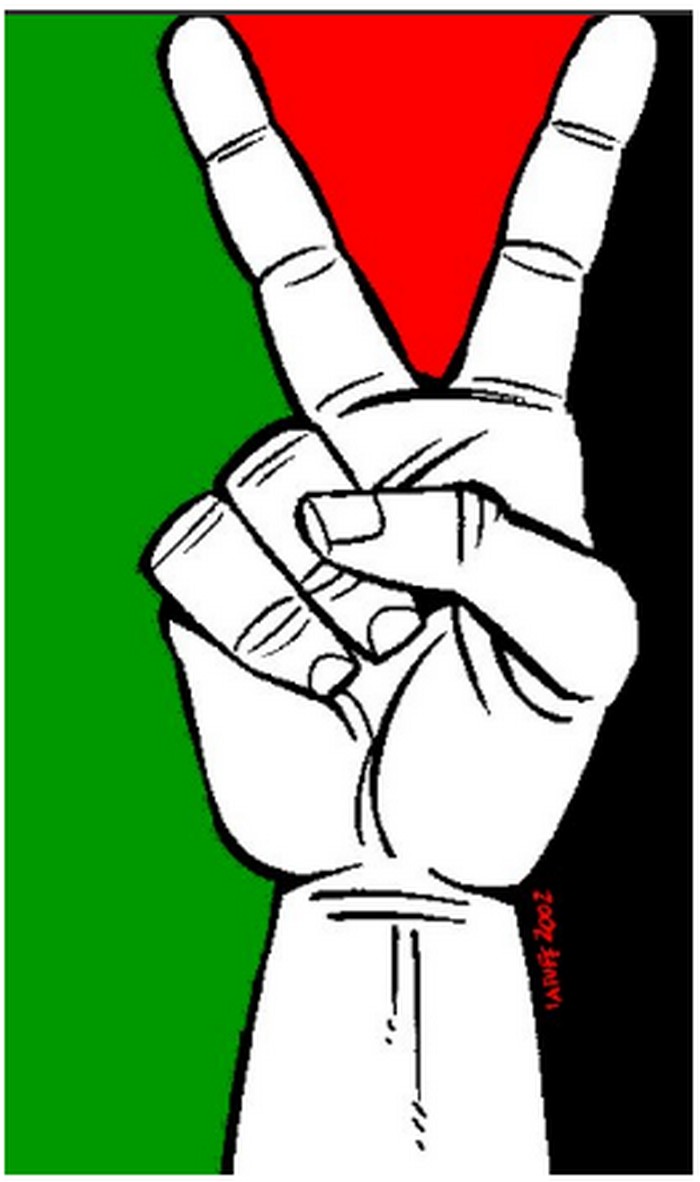 BlackCommentator.com June 01, 2017 - Issue 701: Peace for Palestine - Political Cartoon By Carlos Latuff, Rio de Janeiro Brazil