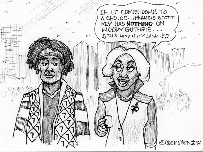 BlackCommentator.com November 02, 2017 - Issue 716: Guthrie and Key - Political Cartoon By Chuck Siler, Carrollton TX