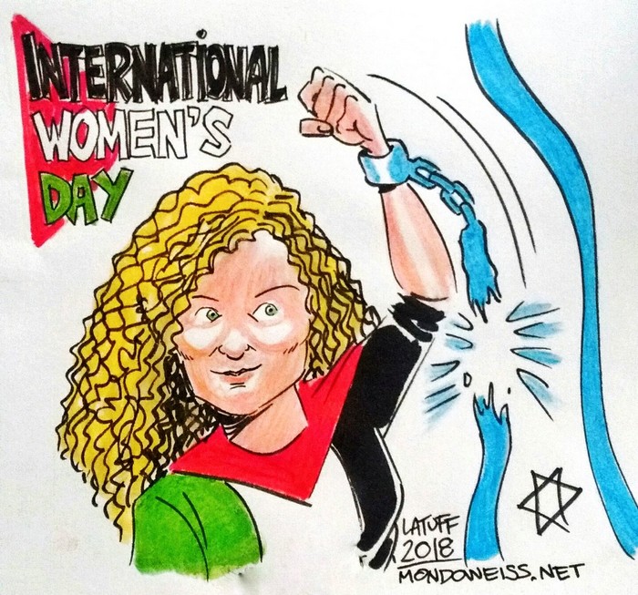 BlackCommentator.com March 15, 2018 - Issue 733: Women's History Month - International Women's Day - Political Cartoon By Carlos Latuff, Rio de Janeiro Brazil
