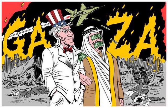 BlackCommentator.com May 09, 2019 - Issue 788: Gaza Bombing - Political Cartoon By Carlos Latuff, Rio de Janeiro Brazil
