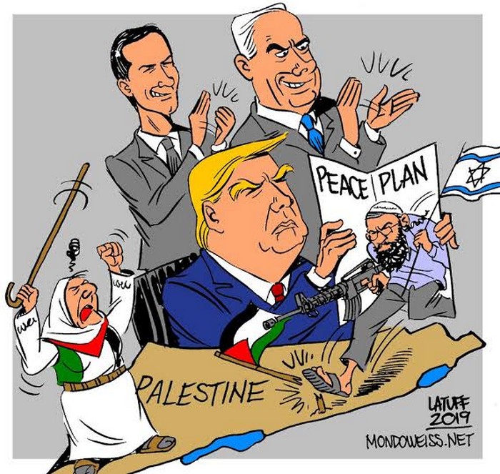 BlackCommentator.com May 16, 2019 - Issue 789: Killing for Peace - Political Cartoon By Carlos Latuff, Rio de Janeiro Brazil
