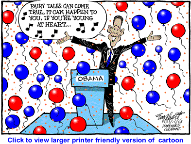 Political Cartoon: Fairy Tale By Bob Englehart, The Hartford Courant