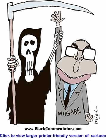 Political Cartoon: Mugabe By Deng Coy Miel, Singapore