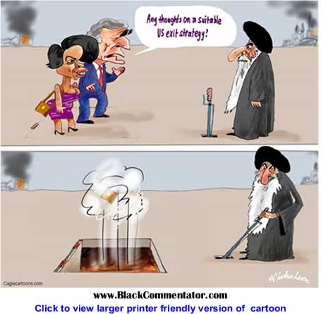 Political Cartoon: Iraq Exit Plan By Peter Nicholson, The Australian, Sydney, Australia