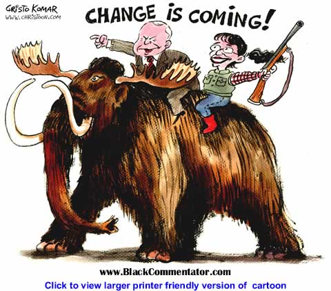 Political Cartoon: Change is Coming By Christo Komarnitski, Bulgaria