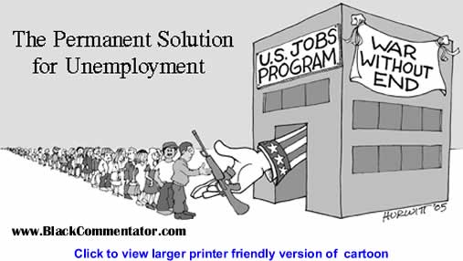 Political Cartoon: Unemployment Solution By Mark Hurwitt