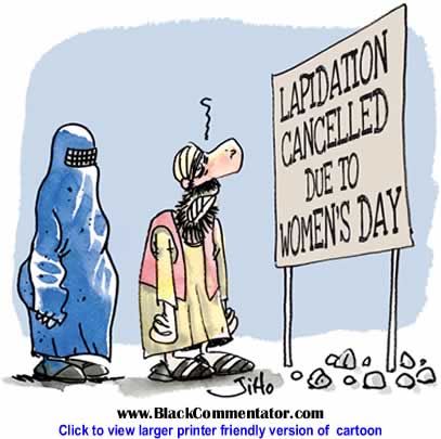 Political Cartoon: International Womens Day By Jiho, France