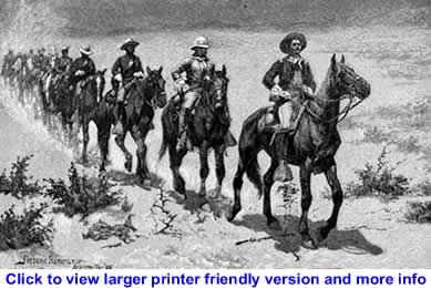 Art: The Buffalo Soldiers By Frederic Remington