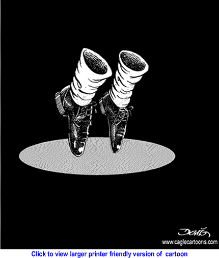 Political Cartoon: Michael Jackson By Dario Castillejos, Dario La Crisis