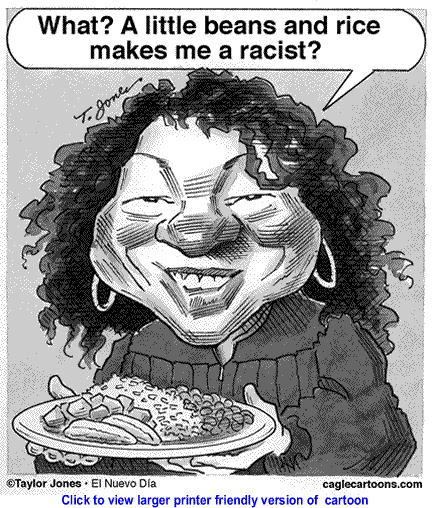 Political Cartoon: Sonia Sotomayor By Taylor Jones, El Nuevo Dia, Puerto Rico