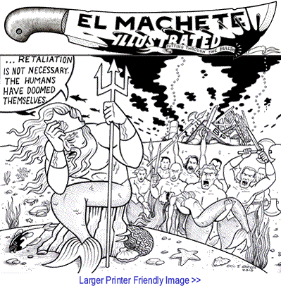 Political Cartoon: Oil Doom By Eric Garcia