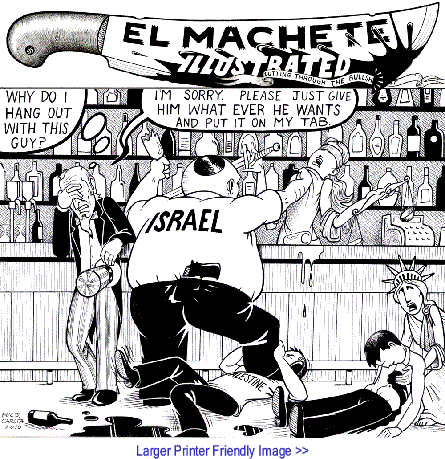 Political Cartoon: I'm With Trouble By Eric Garcia, Albuquerque NM