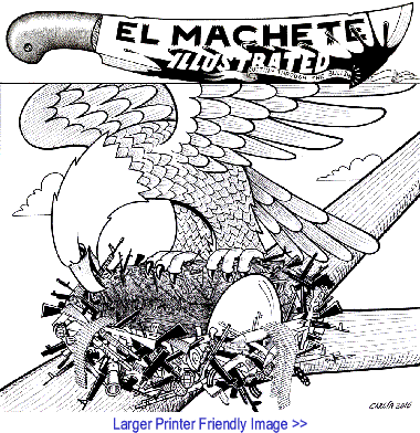 BlackCommentator.com - Political Cartoon: U.S. Nest By Eric Garcia, Albuquerque NM