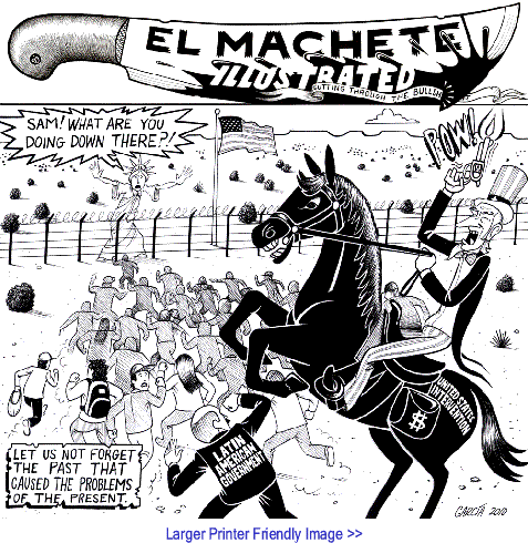 BlackCommentator.com: Political Cartoon - Stampeed By Eric Garcia, Albuquerque NM