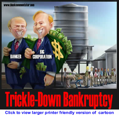 BlackCommentator.com: Political Cartoon - Trickle Down Bankruptcy By 29, The Philippines