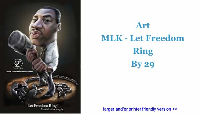 Art - MLK - Let Freedom Ring By 29