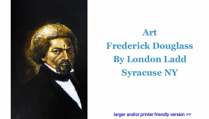 Art - Frederick Douglass By London Ladd, Syracuse NY