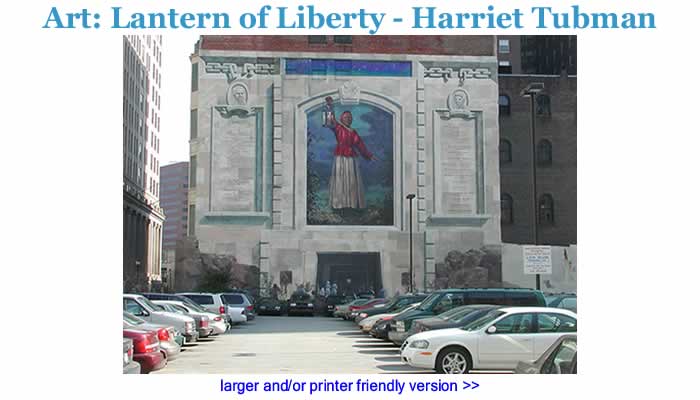 Art - Lantern of Liberty - Harriet Tubman Wall Mural Photograph