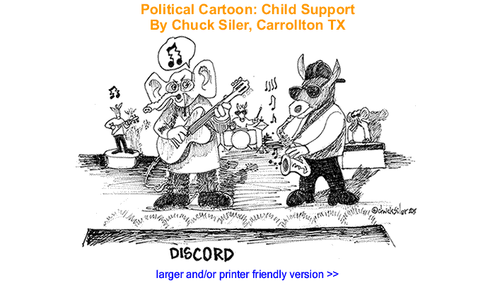 Political Cartoon - Discord By Chuck Siler, Carrollton TX