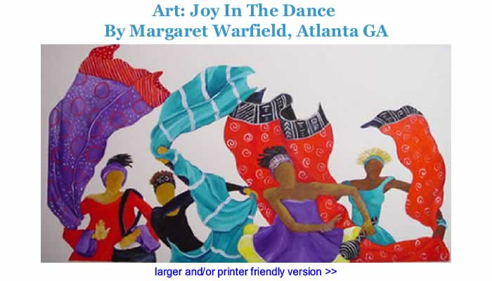 Art: Joy In The Dance By Margaret Warfield, Atlanta GA