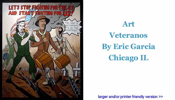 Art - Veteranos By Eric Garcia, Chicago IL